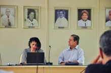 Reunião para organizar o evento em Alagoas foi realizada na Ufal. Foto: Renner Boldrino