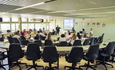 Reunião para organizar o evento em Alagoas foi realizada na Ufal. Foto: Renner Boldrino