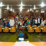 Calouros e veteranos são recebidos com Aula Inaugural no Ceca