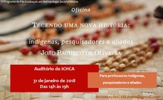 Oficina será no dia 31, no auditório do Ichca