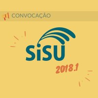 Publicado o edital de convocação da primeira chamada 2018.1
