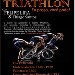 Auditório da Reitoria recebe palestra sobre Triathlon