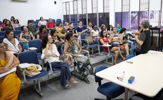 Cedu recebe palestra sobre a Pedagogia Waldorf. Foto: Renner Boldrino