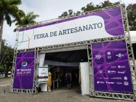 Feira de Artesanato do Geesol durante a SBPC Alagoas