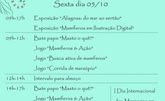 Confira a programação