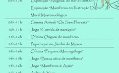 Confira a programação