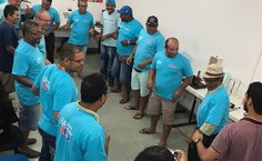 Alunos do EJA da Escola Sesi Industrial Abelardo Lopes visitam Usina Ciência na programação da Cravana Itinerante