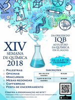 Abertas inscrições para 14ª Semana de Química