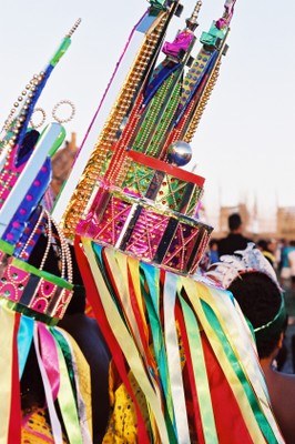 Guerreiro é um folguedo tradicional de Alagoas. Foto: reprodução da internet