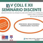 Colóquio discute pesquisas em linguística e literatura