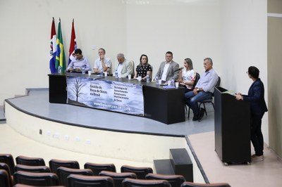 Abertura do evento foi no auditório da Reitoria. Foto: Renner Boldrino