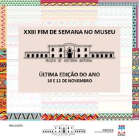 MHN traz última edição do ano do Fim de Semana no Museu
