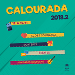 Novos estudantes serão acolhidos com programação especial para 2018.2