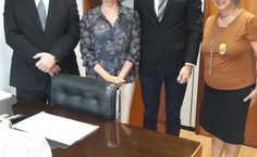 Visita ao deputado federal Pedro Vilela, em conjunto com o prefeito de Viçosa