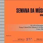 Ufal promove edição 2018 da Semana de Música