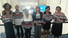 Protesto contra a Lei da Escola Livre na Assembleia  em 2017