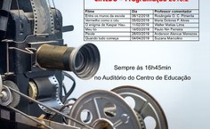Programação dos filmes