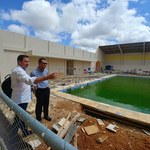 Piscina do Campus Arapiraca tem entrega prevista para 20 de dezembro