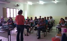 Produtores de leite de cabra recebem palestras para auxiliar na produção correta. Foto: Arquivo Pessoal