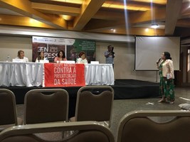 Reitora da Ufal realiza palestra sobre saúde pública no 16º Enpess