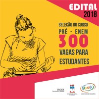 Pré-Enem Comunitário oferta 300 vagas para estudantes