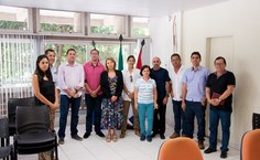 Equipe envolvida no acompanhamento das obras do Complexo