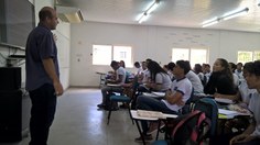 Professor Ruberto Fragoso fez revisão com alunos do Paespe