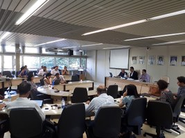 Conselheiros da Ufal acompanham exposição sobre a 70ª Reunião da SBPC