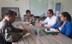 Reunião com o Comandante do CPC