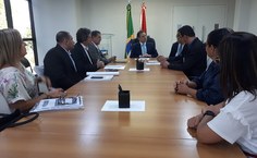 Comissão organizadora acompanhou a reunião