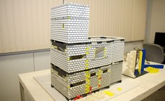 Estrutura impress em 3D. Foto   Tárcila Cabral