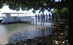 Visita técnica ao Barco Escola do Instituto do Meio Ambiente (IMA)