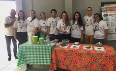 Ação no Centro Administrativo. Foto: Arquivo PET Saúde