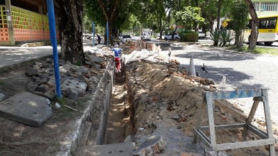 Obras de prevenção para período de chuvas iniciaram no A.C. Simões