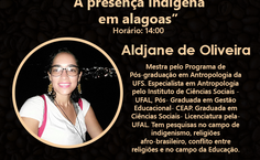 Arte de divulgação dos palestrantes