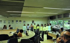 Pit stop passou em diversos setores da Ufal e Hupaa para abordas o combate a violência e assédios moral e sexual com os servidores