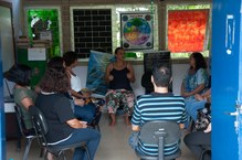 Atividades foram realizadas na Sala de Cuidados Antônio Piranema. Foto: Renner Boldrino