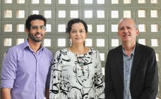 Coordenador Humberto Meira, diretora Rita Souto Maior e vice diretor Niraldo de Farias