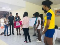 Nas conferências, as crianças e adolescentes participam de jogos cooperativos e dinâmicas para discutir políticas públicas. Foto   NTCA