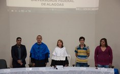 Posse dos diretores e vices das unidades acadêmicas. Foto: Renner Boldrino