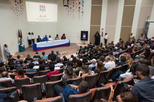 Posse dos diretores e vices das unidades acadêmicas. Foto: Renner Boldrino