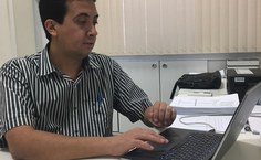 Professor Márcio Cavalcante, coordenador do projeto de pesquisa e desenvolvimento da Miniusina