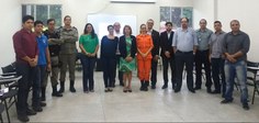 Reunião com representantes de segurança e trânsito para SBPC 2018 na Ufal. Fotos: Cíntia Calheiros