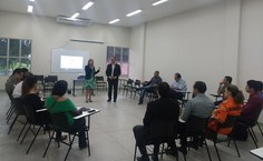 Reunião com representantes de segurança e trânsito para SBPC 2018 na Ufal. Fotos: Cíntia Calheiros