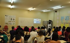 Elisângela Torres Sanches apresentou o diagnótico e o plano de ação para 2018