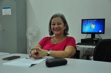 Coordenadora do curso, Nelma Araújo