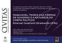 Grupo de extensão realiza palestra sobre as formas e natureza da política