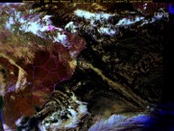 Imagem de satélite do Brasil