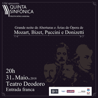 Orquestra Sinfônica apresenta grandes clássicos da ópera mundial