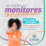 Prorrogadas inscrições para monitores na SBPC 2018